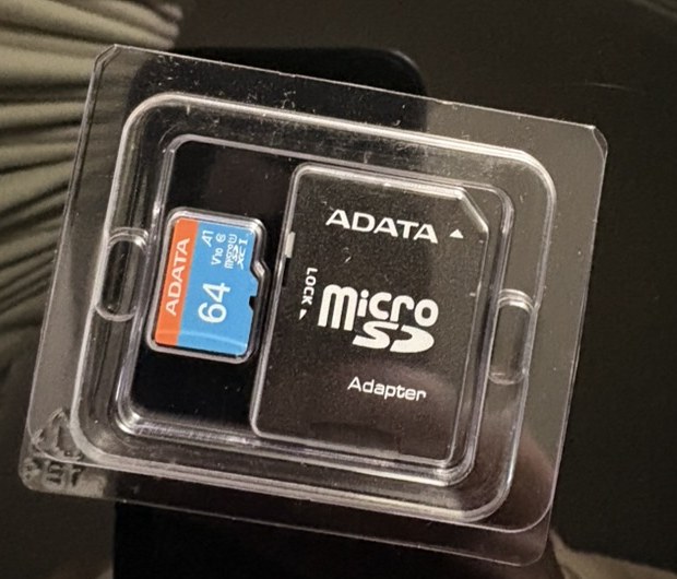 Memoria micro SD ADATA de 64 GB