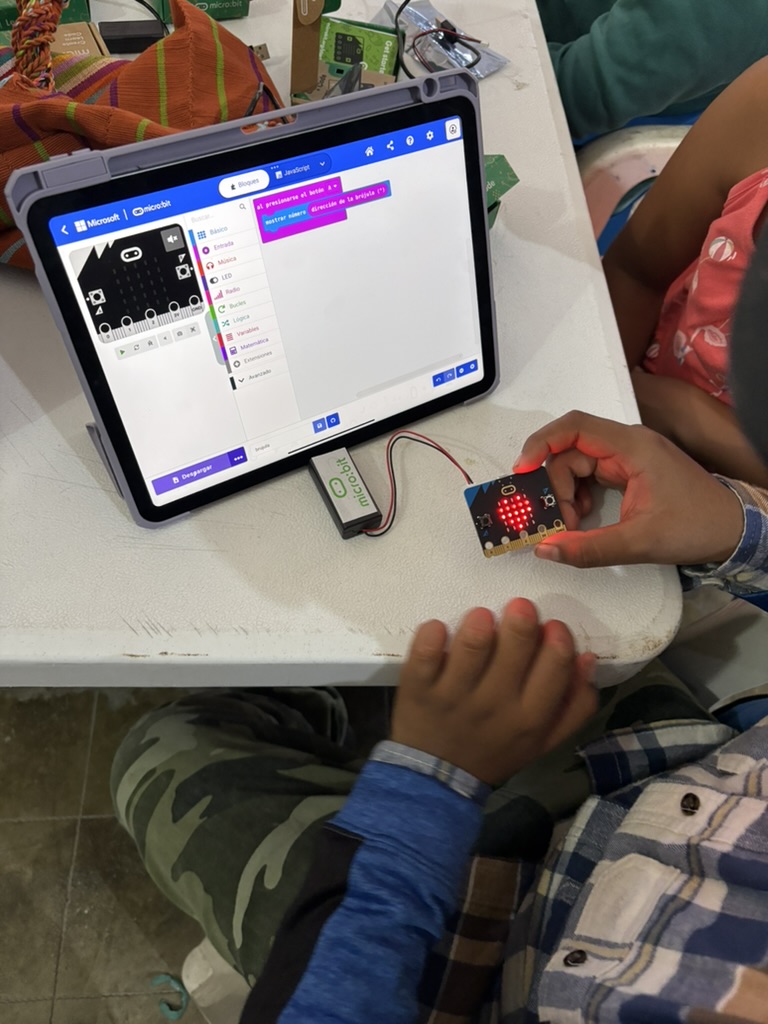 Micro:bit work from the summer workshops